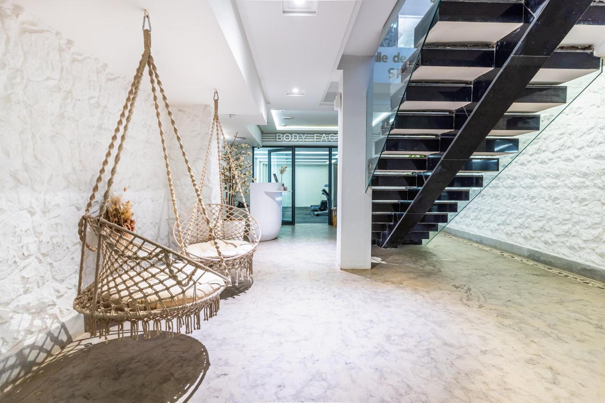 One Hotel Casablanca Bagian luar foto The interior of the hotel