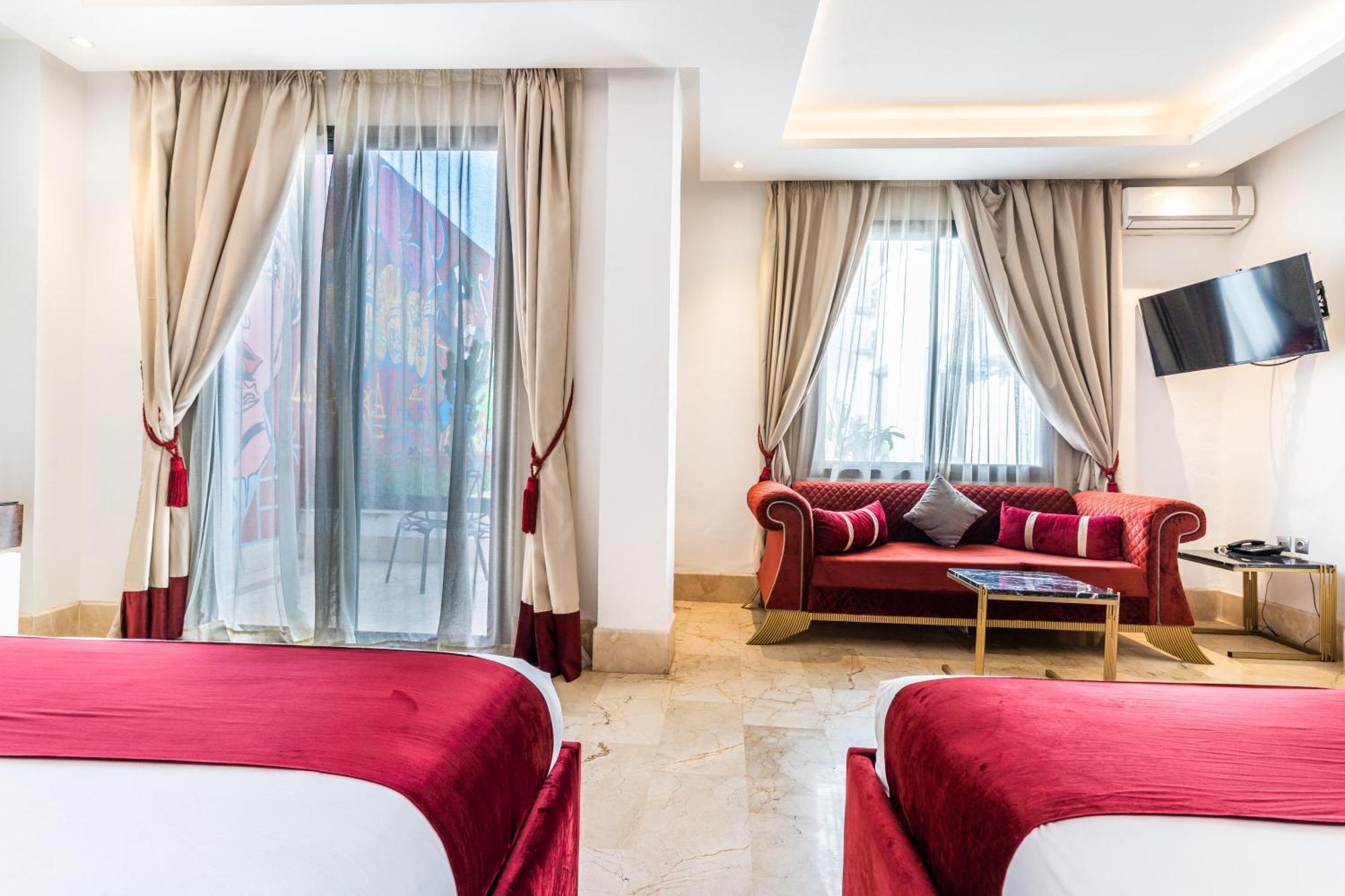 One Hotel Casablanca Bagian luar foto A room at the hotel